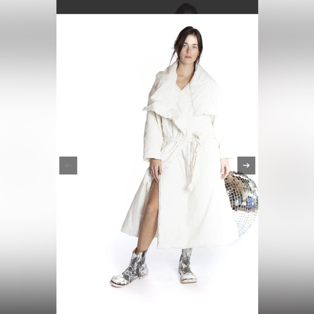 Magnolia Pearl Cream Telluride Duvet coat - Picture 5 of 5